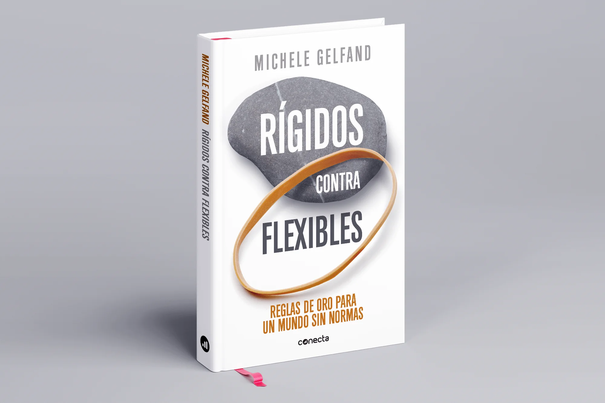 Diseño editorial cubierta libro "Rígidos contra flexibles"