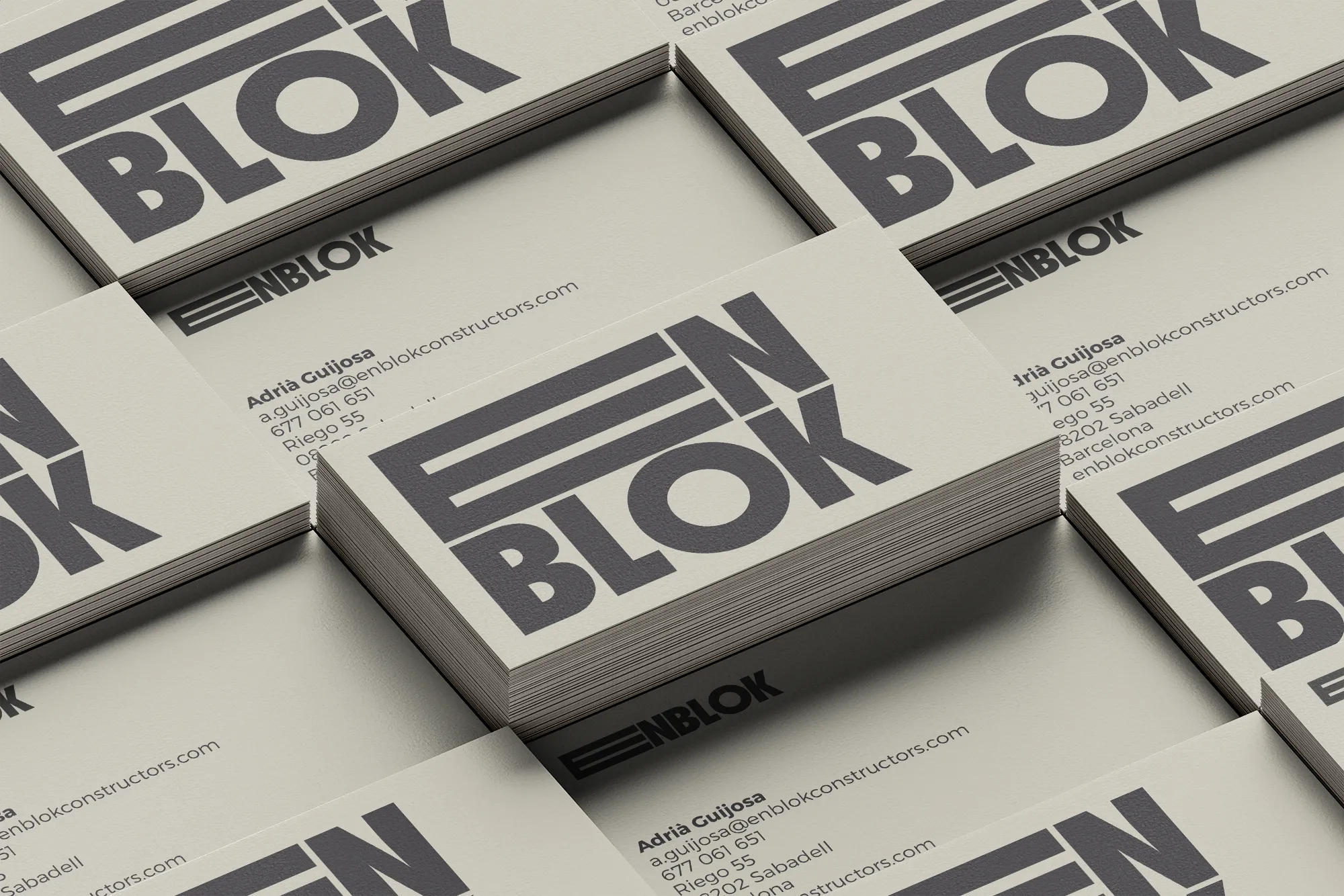 Creación de la marca de Enblok