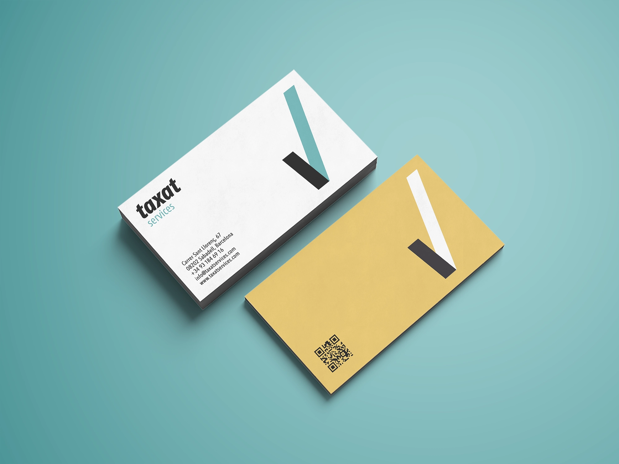 Taxat Services Branding papeleria